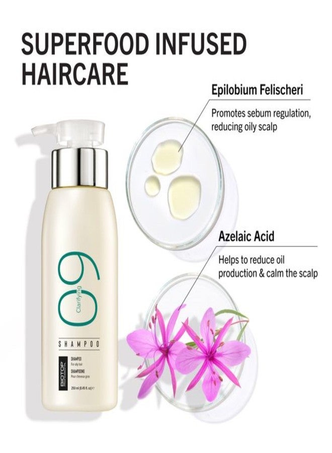 Biotop Professional 09 Clarifying Shampoo - Gentle Shampoo & Scalp Cleanser for Build Up - Formulated with Azelaic Acid to Calm the Scalp & Reduce Oil Production - Cruelty-Free Hair Care (33.8oz) - Image 2