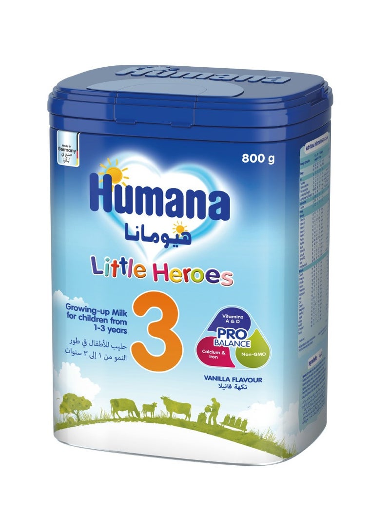 Humana Probalance Stage 3 Baby Milk Formula Non Gmo 1-3 Years 800g - Image 1