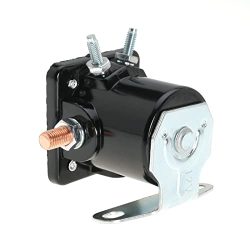 YRANZO 12V Heavy Duty Solenoid For Ford Replace Sw-3 SNL135 B-6A-11450A B6A-11002A B4TZ-11002-A D2AF11450AA 50-430 C6AF C7AF C9AF C3912 SS581T 4 Terminal Hot Rod Starter Relay Solenoid - Image 5