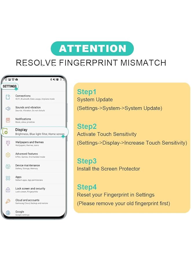 erorex 2 Pack Screen Protector For Samsung Galaxy A55 5G 6.6 Inch 9H Hardness Tempered Glass With 1Pc Camera Lens Protector 1Pc Back Carbon Fiber Film Easy To Install - Image 3