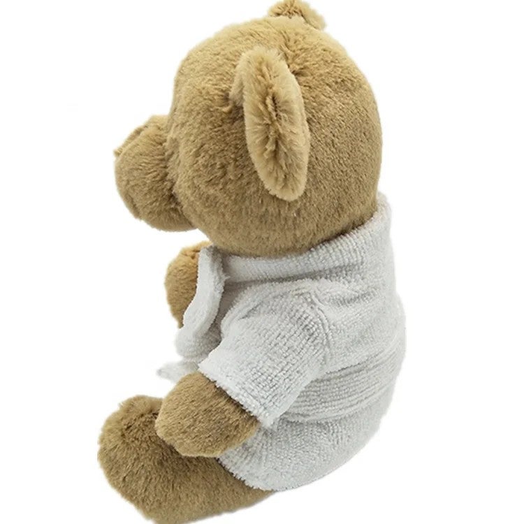 Y&D Fast-Drying Plush Bathrobe Bear – Ultra-Soft Stuffed Animal Toy for Hotel Guests & Spa Gifts - Image 5