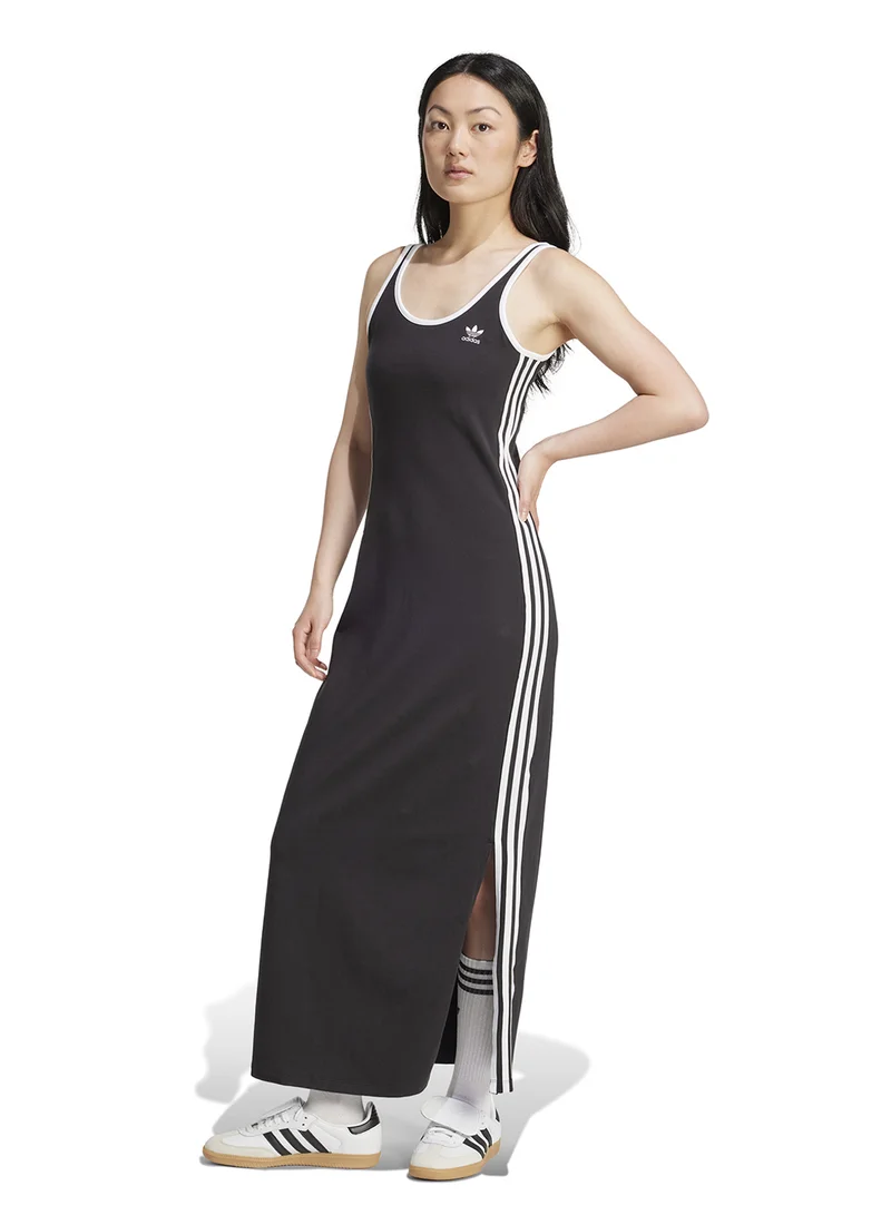 adidas Originals Adicolor 3 Stripe Tank Maxi Dress
