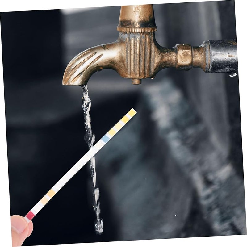 BESPORTBLE 100 قطعة شرائط اختبار جودة المياه لمياه الشرب وحوض الأسماك وسبا وحوض السباحة لاختبار الكلور - Image 3