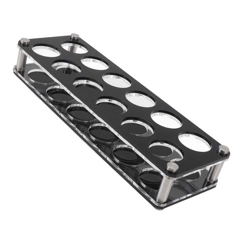Acrylic Wine Bottle Display Holder 2x6 12 Head Combination Cup Rack For Home Bar Storage - Image 2