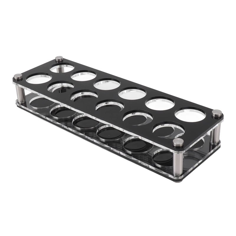 Acrylic Wine Bottle Display Holder 2x6 12 Head Combination Cup Rack For Home Bar Storage - Image 5