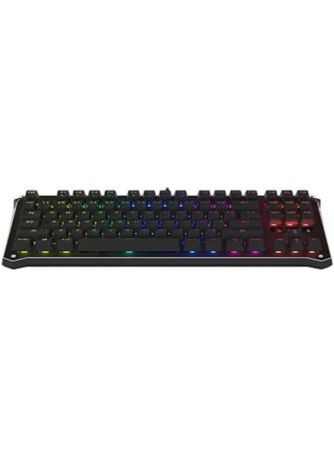 Mechanical Keyboard B930 Rgb Tenkeyless Light Strike Libra Optical Keyboard Lk Sound Creator Tech Zero Lag Response Self Customize Rgb Animation Spill Resistant Nano Coating