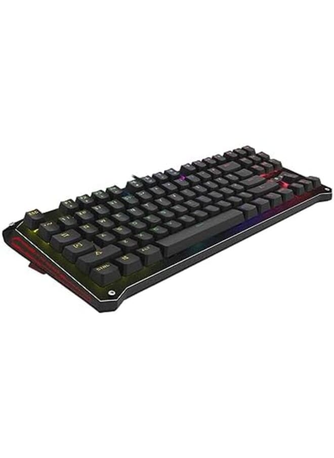 Mechanical Keyboard B930 Rgb Tenkeyless Light Strike Libra Optical Keyboard Lk Sound Creator Tech Zero Lag Response Self Customize Rgb Animation Spill Resistant Nano Coating