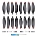 VEALONO 16Pcs Mini 2 Propellers Replacement LowNoise and QuickRelease Blades Props Compatible with DJI Mini 2 Mini SEMini 2 SEMini 4K Drone Orange - Image 3