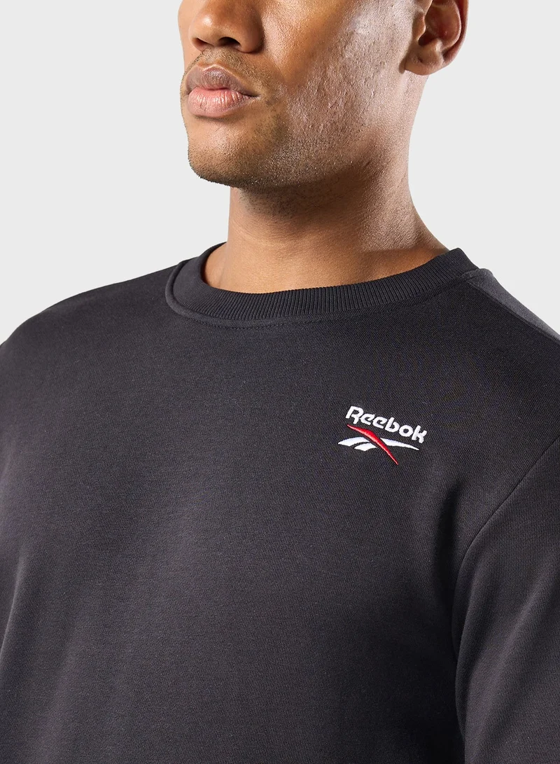 Reebok Identity Small Logo Hoodie