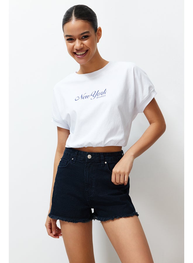 trendyol Midnight Black Shorts & Bermuda TWOSS22SR00047  - Image 1