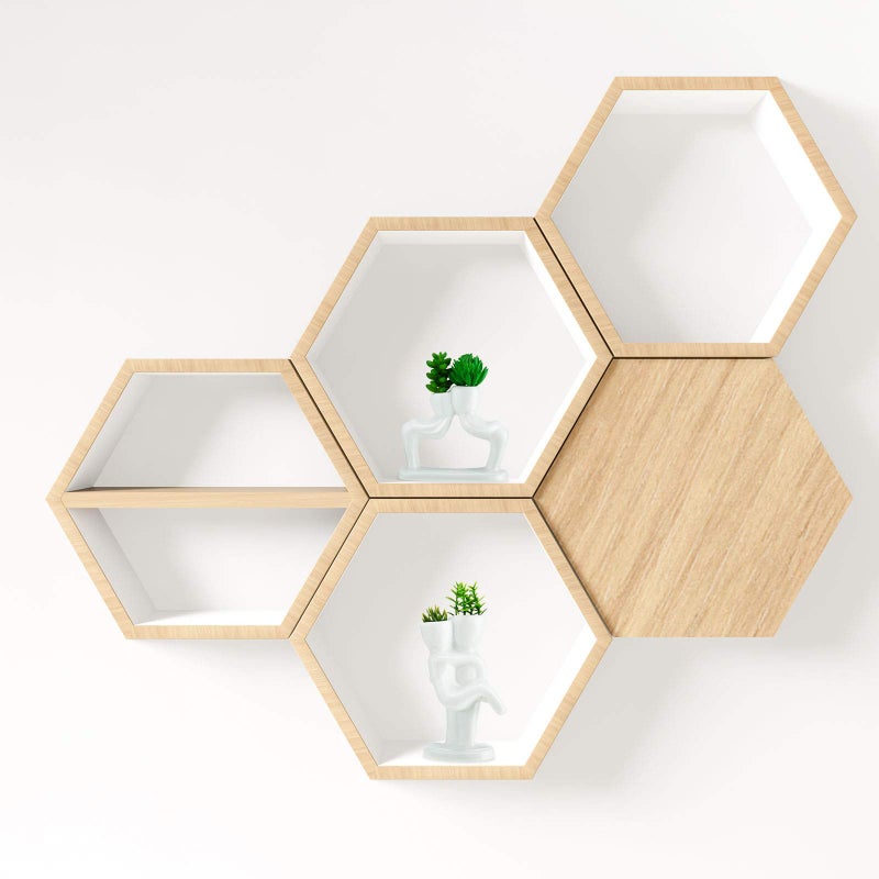 Potchen 4 Pieces Ceramic Air Planters Holder People Head White Cute Table Top Display for Air Plants Lovers DIY Decoration Home Office Holiday (Lovers Style) - Image 4