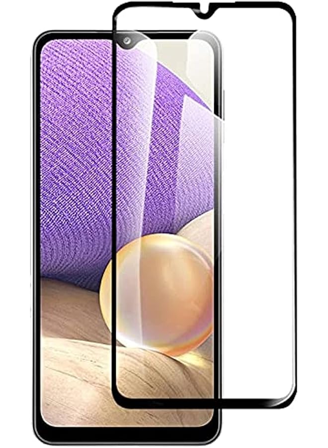 erorex High Quality 9D Glass Shield Screen Protector For Samsung Galaxy A32 5G 6.5 Inch Black  - Image 1