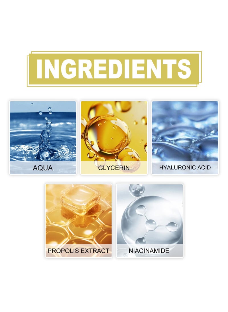 Propolis Niacinamide Serum | Hydrating, Whitening, Fades Dark Spots & Fine Lines
