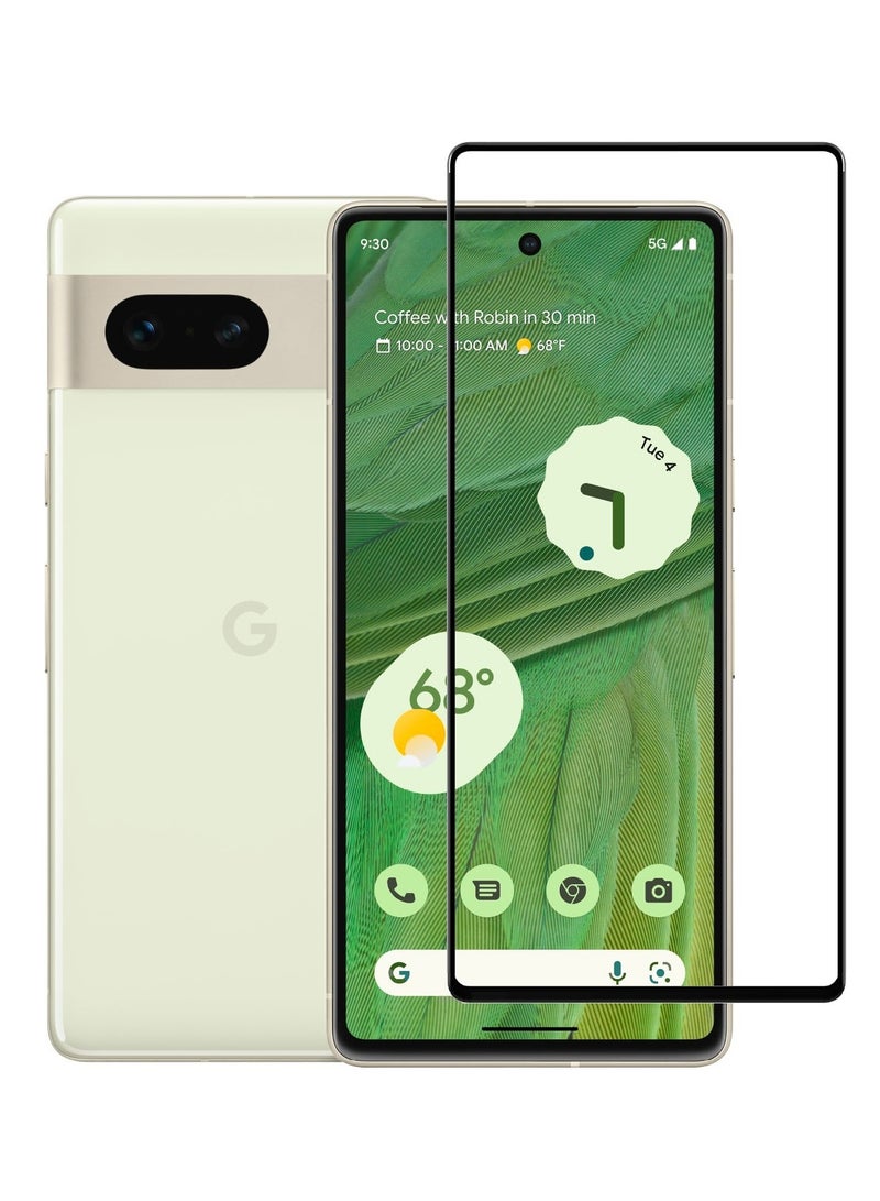 CATANES Google Pixel 7 Screen Protector Tempered Glass 9H Anti-Scratch Shatterproof HD Edge to Edge Full Coverage Film 6.3 inch - Image 3