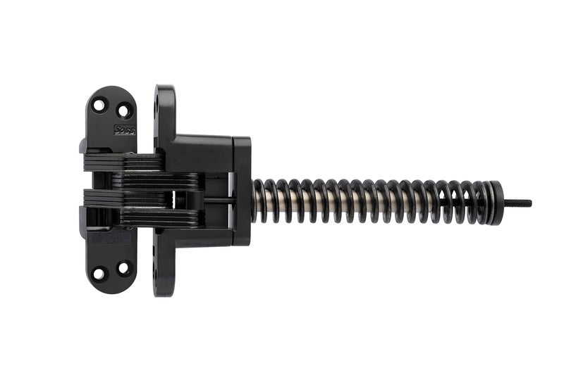 سوس 218IC غالق زنك غير مرئي لـ 175 باب بتشطيب خارجي أسود ECoat 10 × 15 بوصة 218ICUS19