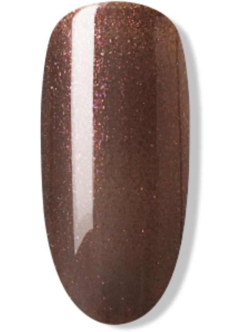 Bluesky Gel Nail Polish Frosty Chocolate Mini JQ1 Brown Chocolate Coffee Long Lasting Chip Resistant 5ml Requires Drying Under UV LED Lamp - Image 2