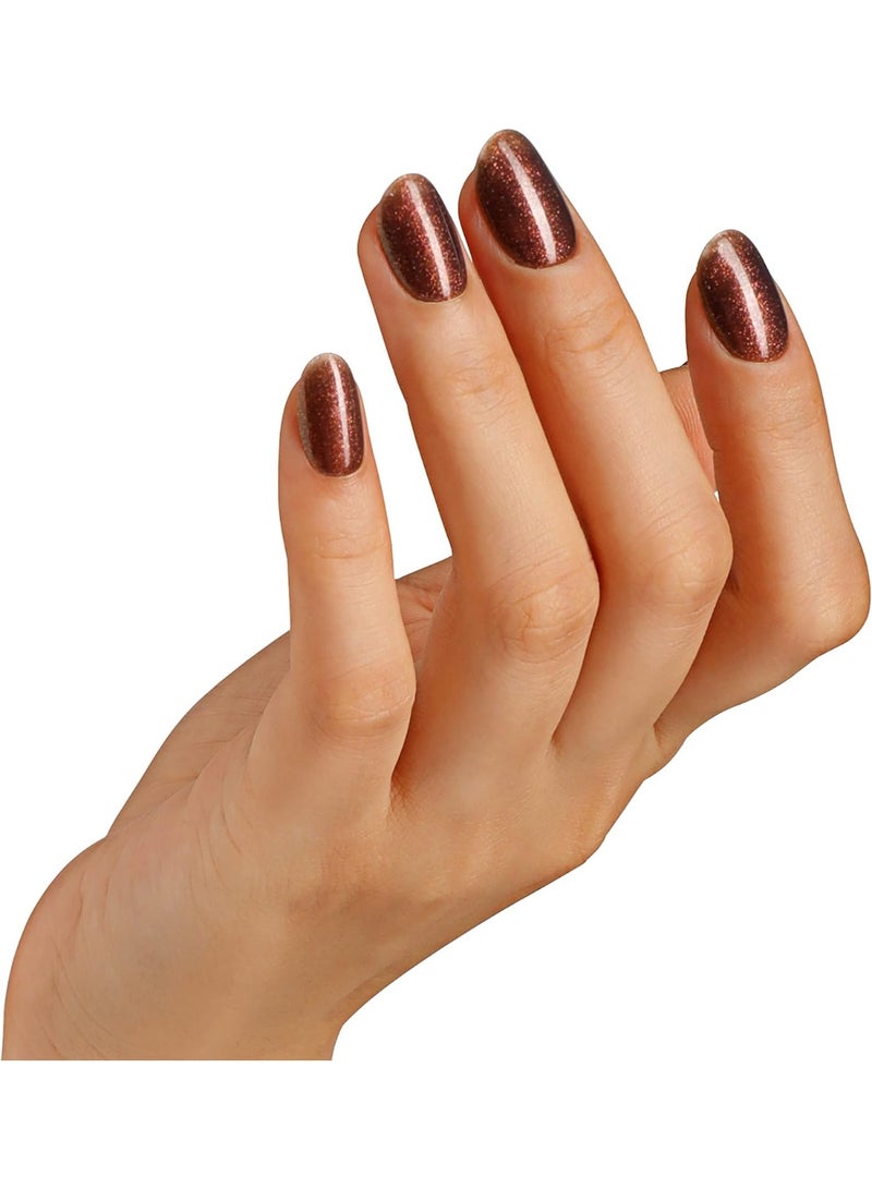 Bluesky Gel Nail Polish Frosty Chocolate Mini JQ1 Brown Chocolate Coffee Long Lasting Chip Resistant 5ml Requires Drying Under UV LED Lamp - Image 3