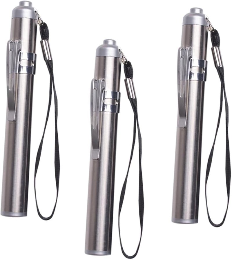 Waterproof LED Flashlight Ultra Bright Mini Torch Long Battery Life for Camping Outdoor 3 Pack - Image 1