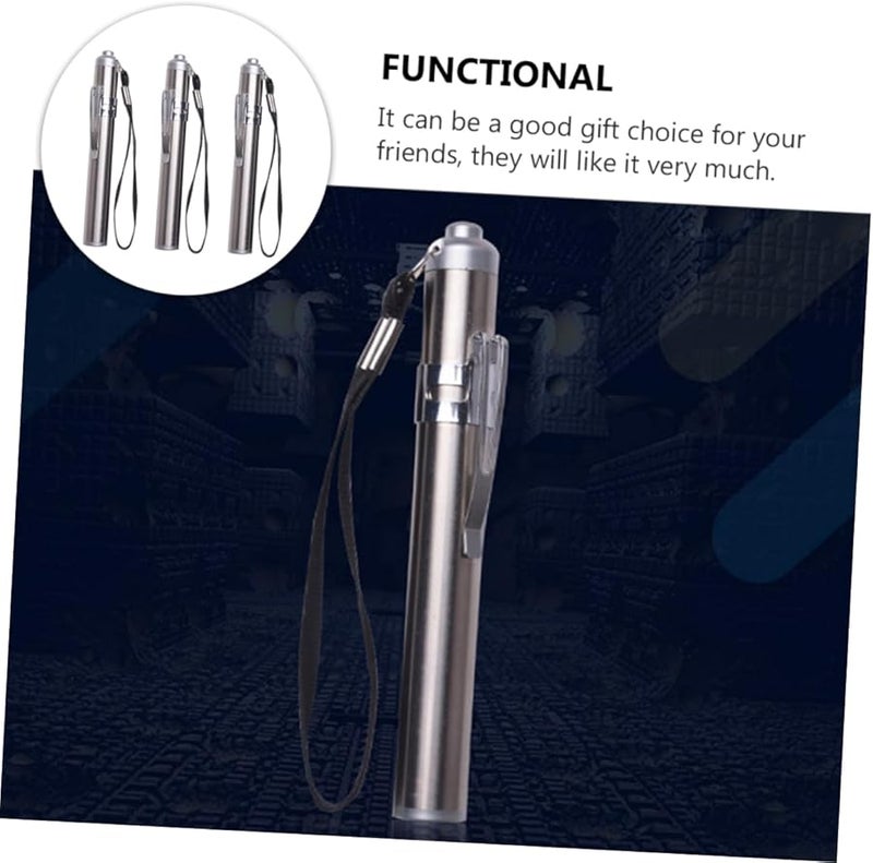 Waterproof LED Flashlight Ultra Bright Mini Torch Long Battery Life for Camping Outdoor 3 Pack - Image 5