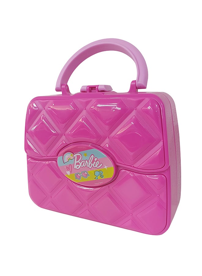 Barbie حقيبة يد باربي 5 طوابق منزلقة مع مستحضرات التجميل - Image 3