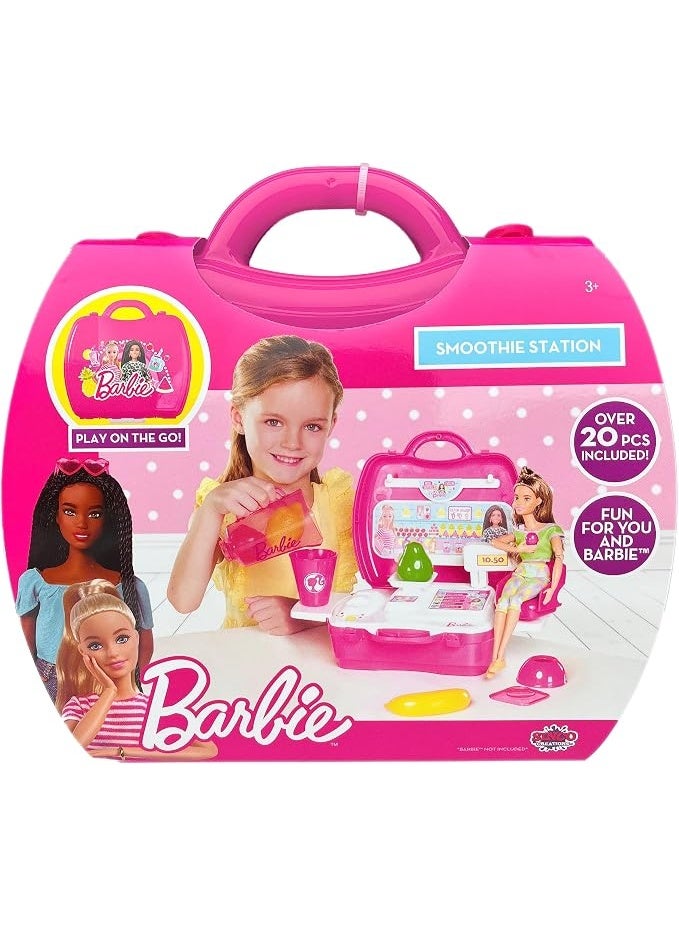 Barbie Smoothie Station - 20 Piece Barbie Playset, 3y+ - Image 1