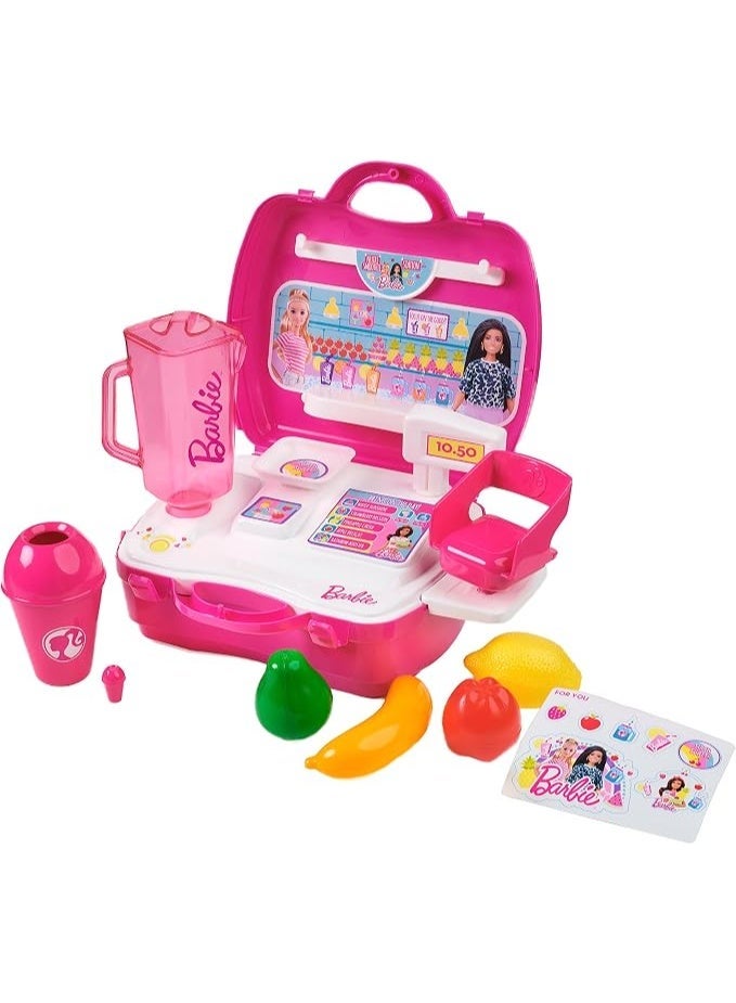 Barbie Smoothie Station - 20 Piece Barbie Playset, 3y+ - Image 2