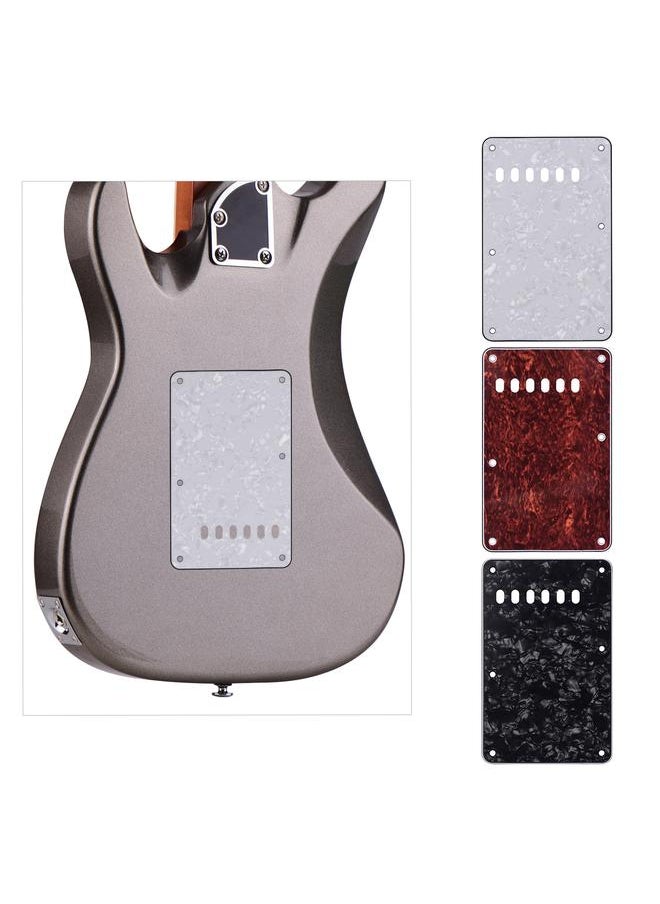 Thoraya - 6 Holes 3-Ply Guitar Backplate Tremolo Back Cover Replacement for ST Electric Guitar - Image 1