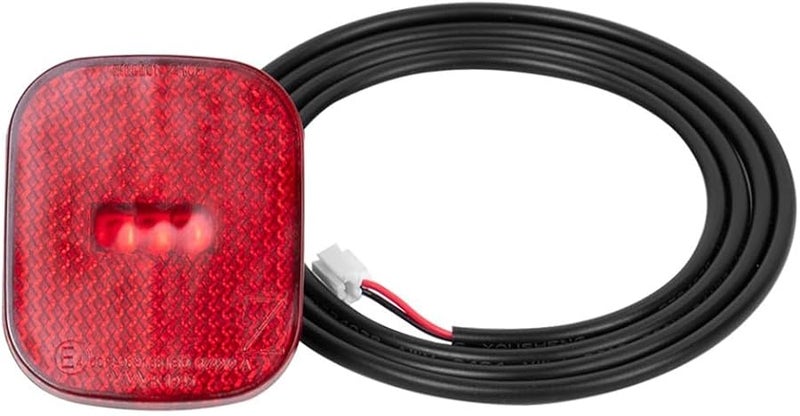 Ninebot F30D F40D Electric Scooter Rear LED Brake Taillight Red Plastic 100 cm Cable - Image 1