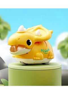 DINOS 3 Pieces According To Inertial Dinosaur Truck Toys, Push And Go Toy Car set, Inertial Toy Car  - Image 3