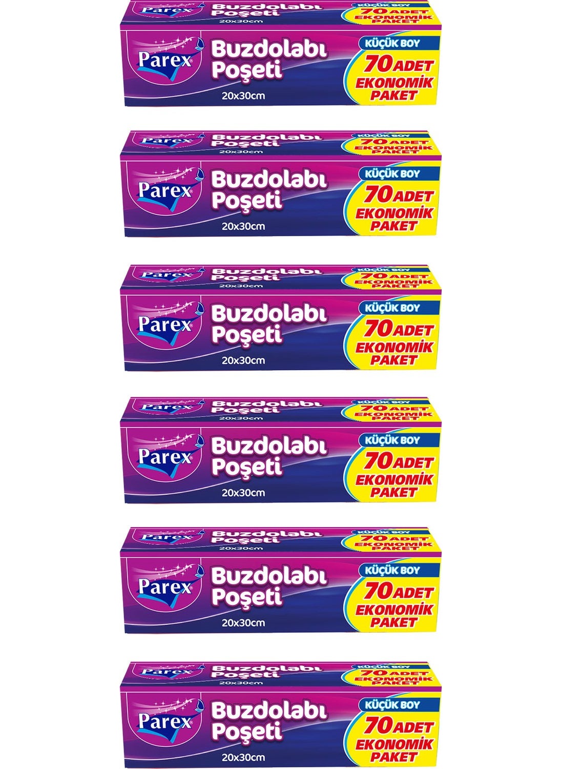 Parex - 70's Small Size Refrigerator Bags 20X30 cm x 6's - Image 1