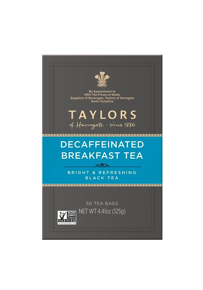 Taylors of Harrogate Decaffeinated Breakfast, 50 Teabags - Image 2