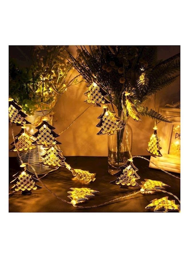 NIBEMINENT 20 LED String Lights Gold - Image 3