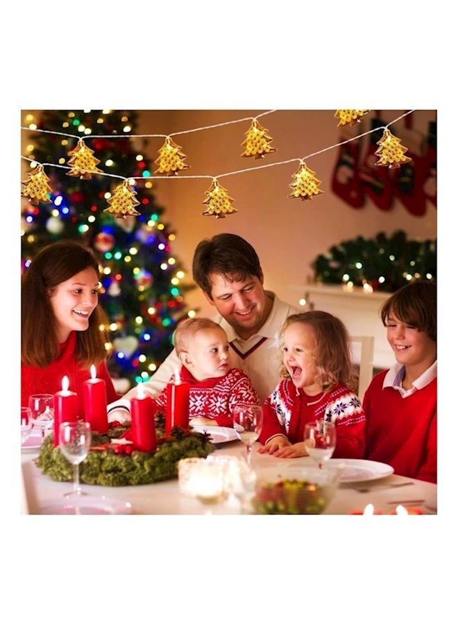 NIBEMINENT 20 LED String Lights Gold - Image 5