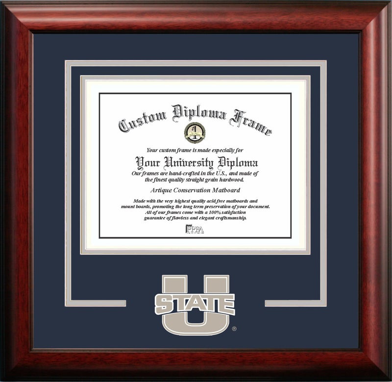 Campus Images Utah State University Spirit Diploma Frame - Image 1