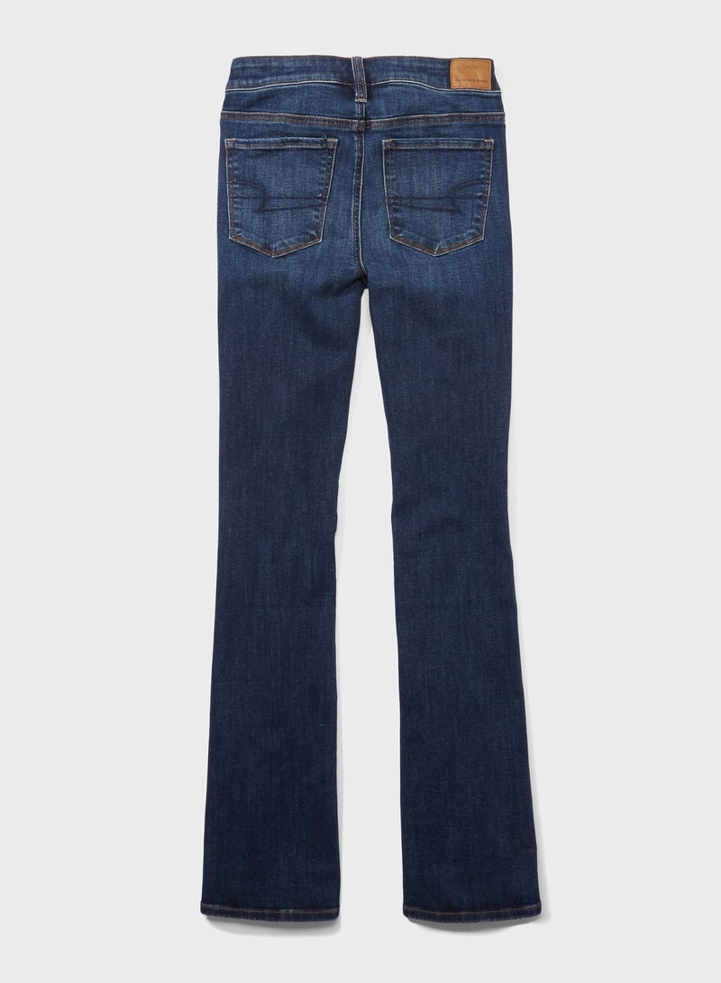 American Eagle Wide Leg Jeans - Image 4