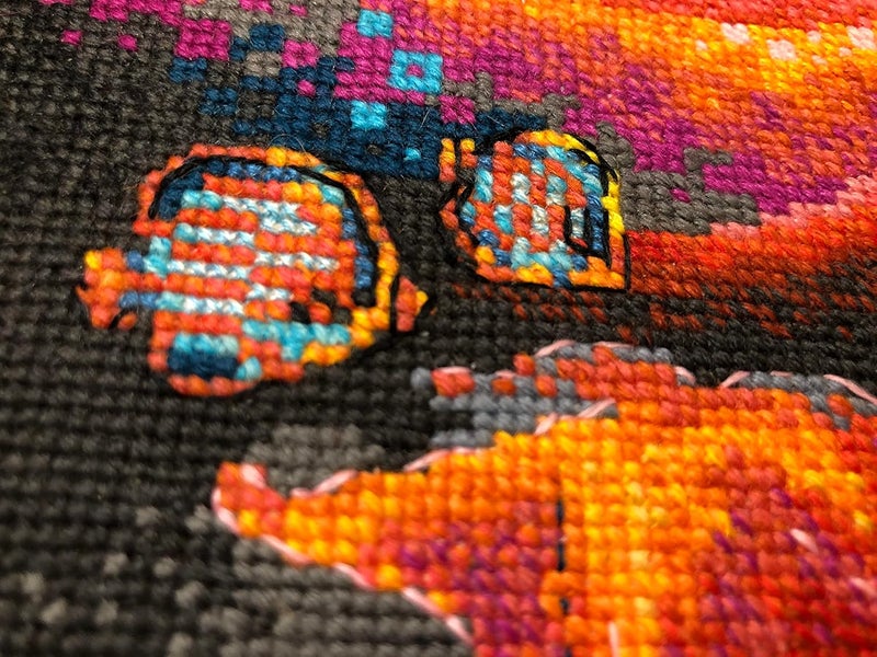 Riolis RIOLIS  The Underwater Kingdom 1788 Cross Stitch Kits 1575 x1181 Cross Stitch Kits for Beginners  Advanced Crossstitching Kit Adult Embroidery Counted Stitching Kit  - Image 4