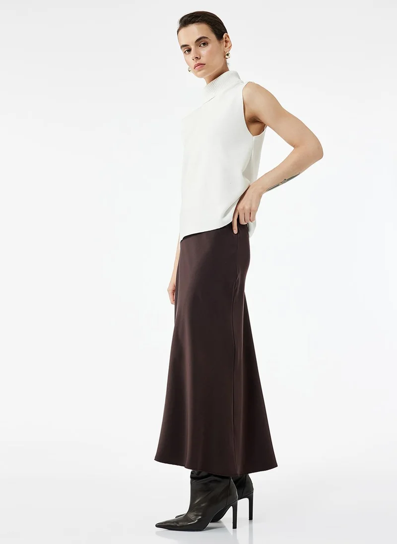كوتون Satin Skirt