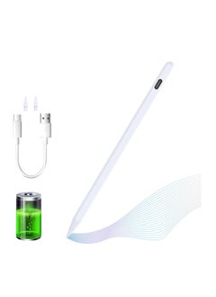 Generic Stylus Pen for iPad 10th/9th Generation, 26 Hours Battery Life with Palm Rejection. The pen is compatible with iPad 10/9/8/7/6, iPad Air, iPad Pro, and iPad mini 5/6/7.  - Image 1