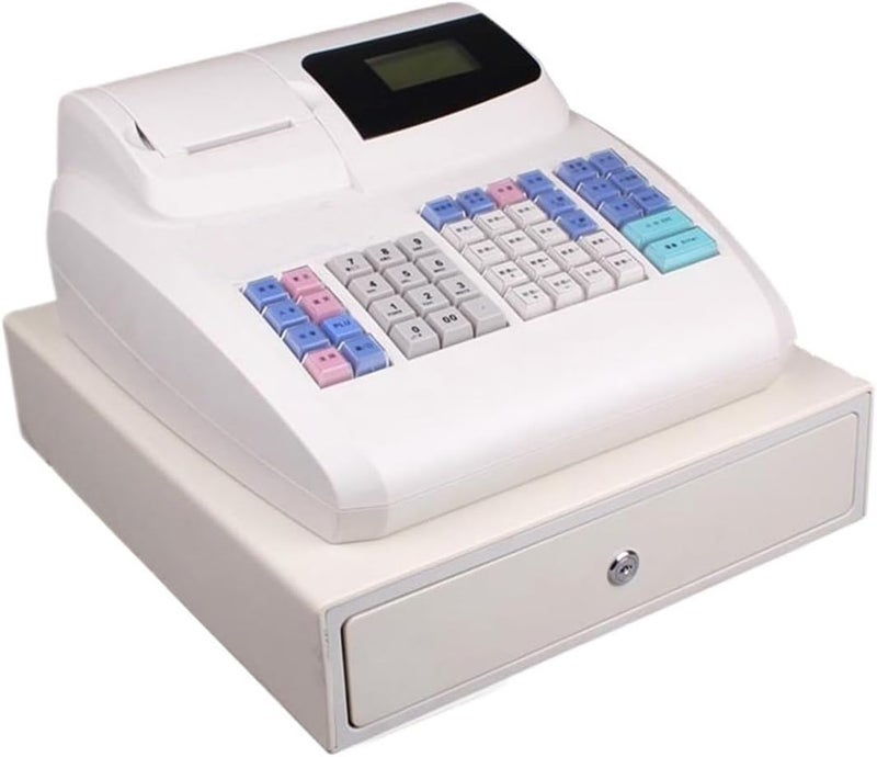 ROOUIO Cash Register, Can Add 2K Categories Cash Register, All-in-one Supermarket Cash Register Terminal Multi-function Cash Register - Image 1