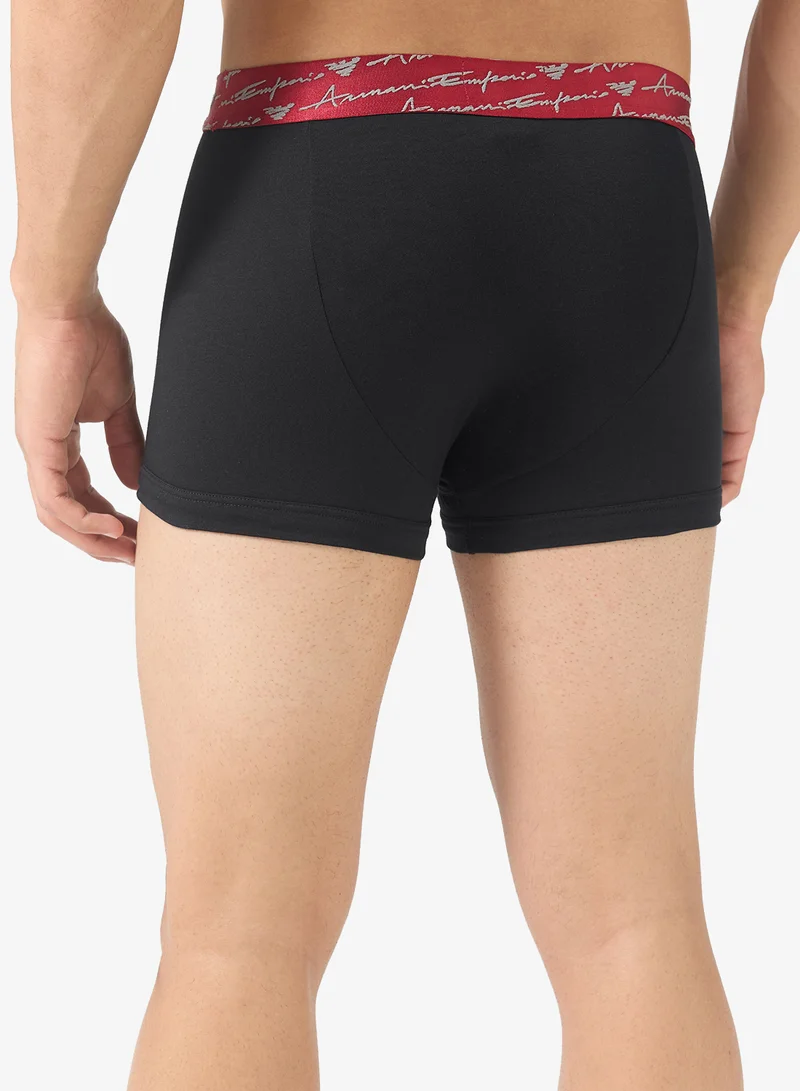 EMPORIO ARMANI  2 Pack Of Logo Boxers for Men | Best Price UAE