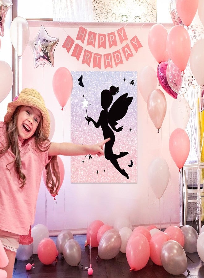 TYHJOY ألعاب حفلات عيد ميلاد الجنيات من TYHJOY، لعبة تثبيت النجمة على الجنية، زينة حفلات الجنيات، هدايا الحفلات، لوازم حفلات أعياد الميلاد، ألعاب مسلية - Image 5