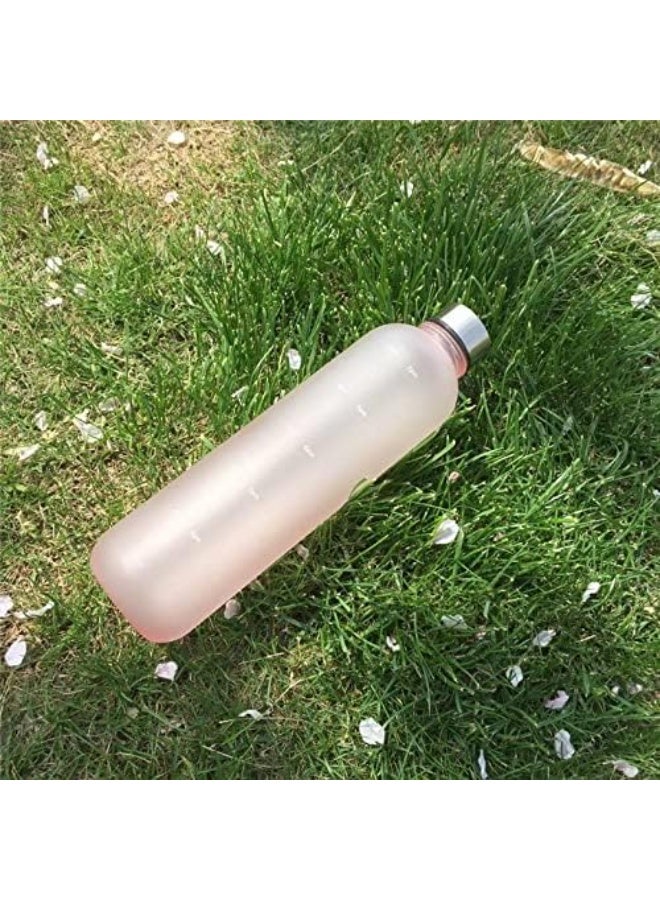 TYCOM Drinking Water Bottle With Time Marker - 1L Leak-Proof BPA Free Motivational Reusable 32oz Water Bottles With Times To Drink - Ideal For Fitness Sports Travel Gym & Outdoor - Image 5
