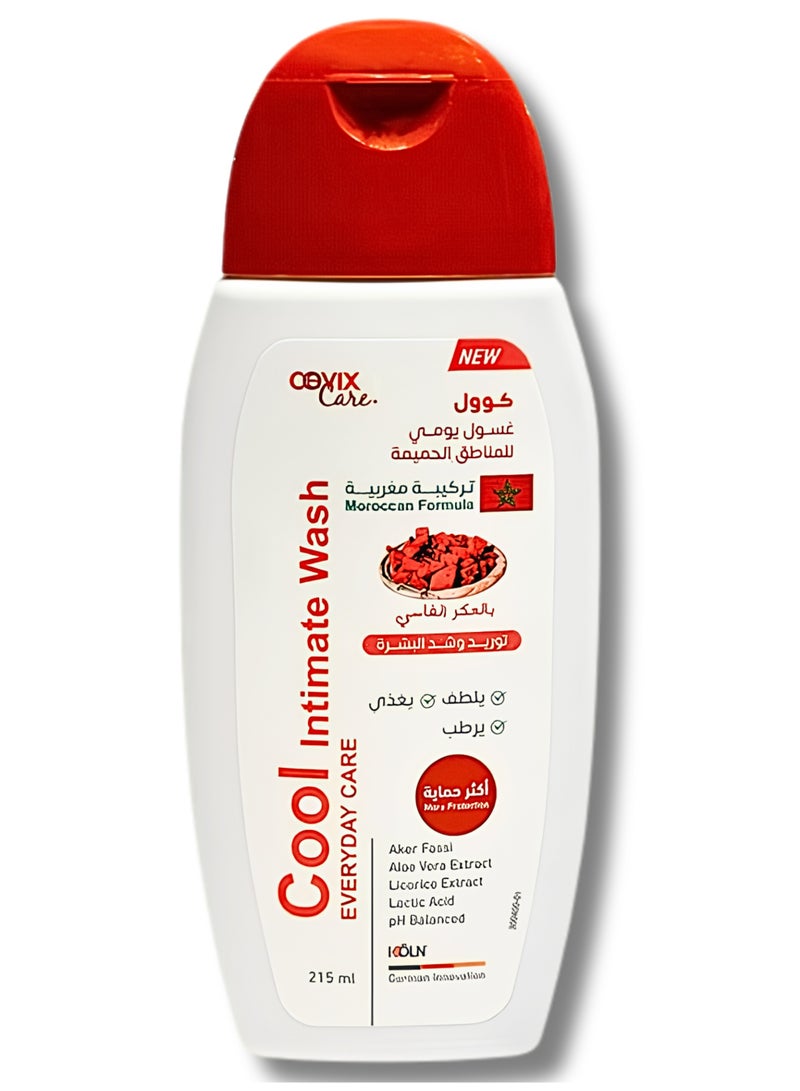 covix care Cool Intimate Wash Bikini Area For Women, Brightening & Tightening For Daily Care, 215ml - Image 1