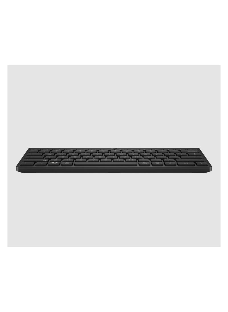 HP 350 لوحة مفاتيح مدمجة متعددة الأجهزة باللون العربي الأسود - Image 1