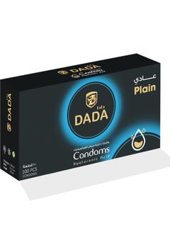 Dada Dada Pack Plain Condom, 100's/Box, condoms for family planing  - Image 1