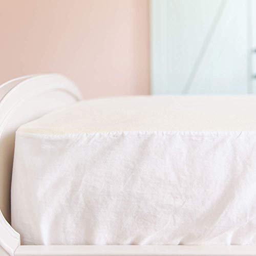 Naturepedic Organic Waterproof Mattress Protector Pad Fitted Stretch Knit Mattress Cover for 916 Depth Twin XL - Image 3