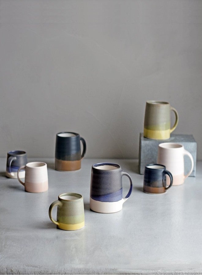 Kinto كيتنو SCS-S03 20752 كوب 3.3 أونصة سائلة (110 مل)، أزرق x أبيض، آمن للاستخدام في الميكروويف وغسالة الصحون - Image 5