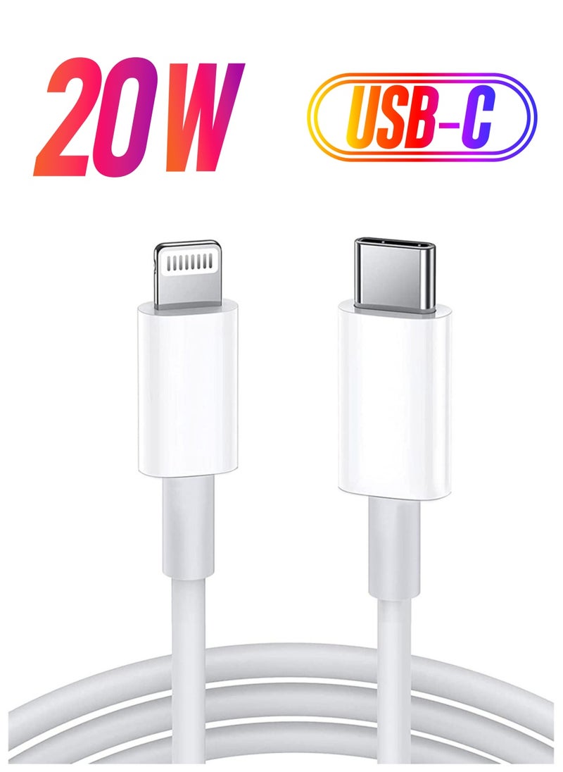 ELTRAZONE USB C to Lightning Cable 2M [MFi Certified] Compatible with Apple iPhone 14 Pro Max/13/12/11 Pro/X/XS/XR/8 Plus,Supports Power Delivery,  - Image 1
