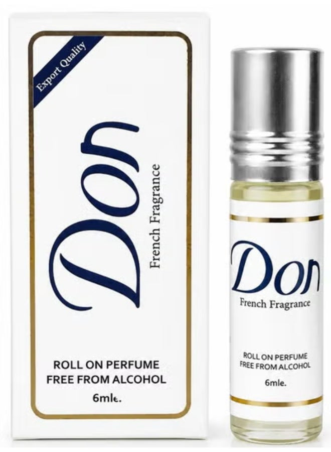 دون 6 قطع عطر فرنسي رول أون 6 مل - Image 4