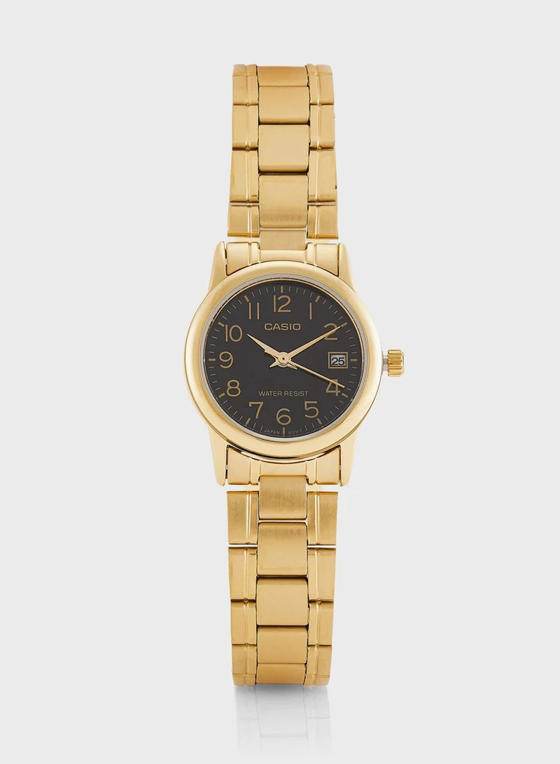 CASIO Steel Strap Analog Watch